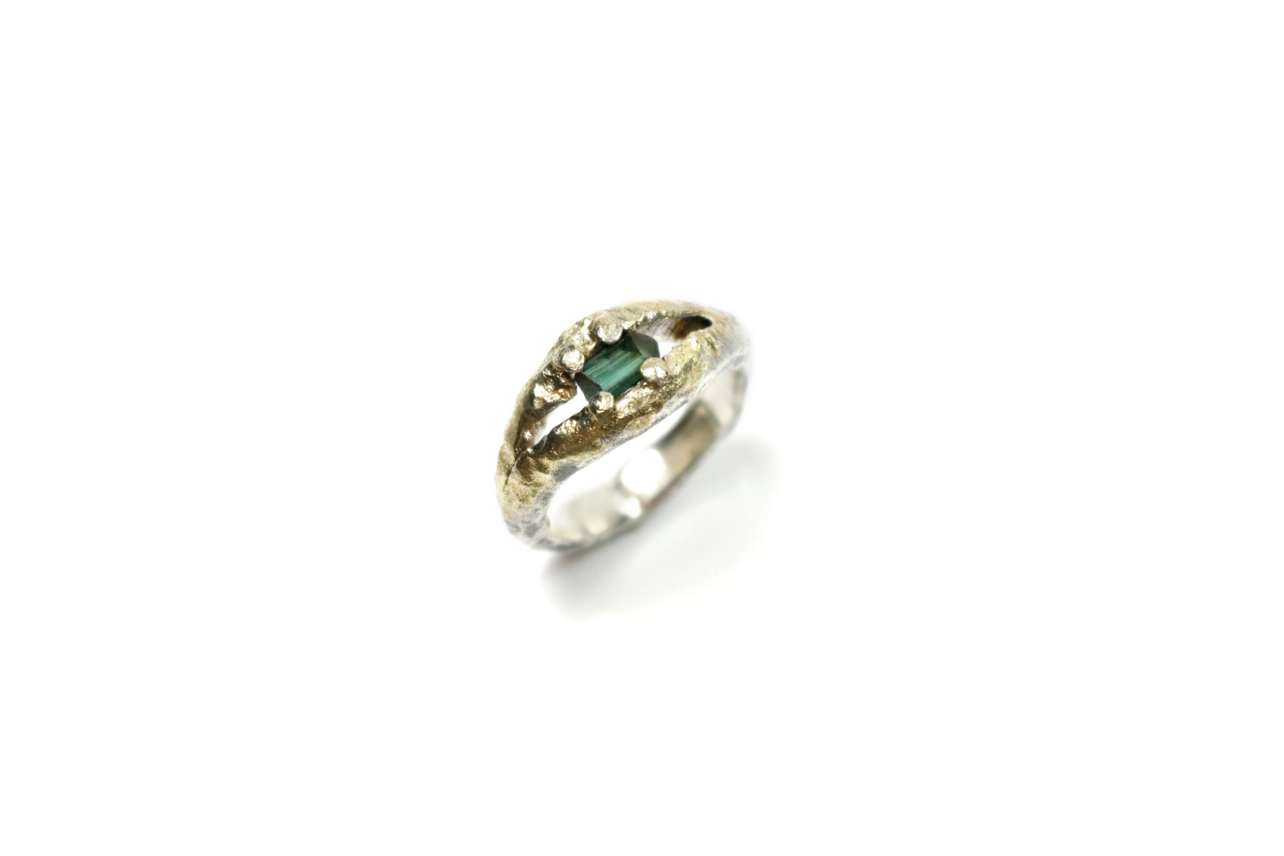 Ring med guld og Turmalin
